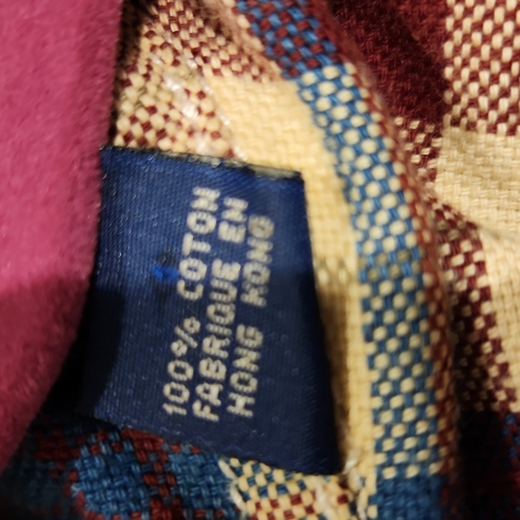 Vintage 90s plaid button down. PEPE JEANS WORN ONCE-100% COTTON = CLOSING-FINAL - Picture 9 of 12